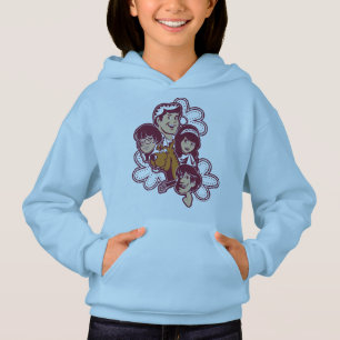 Paisely Blume Scooby-Doo und die Gruppe Hoodie
