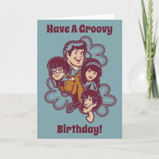 Paisely Blume Scooby-Doo und die Gruppe Karte