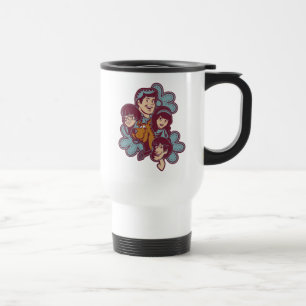 Paisely Blume Scooby-Doo und die Gruppe Reisebecher