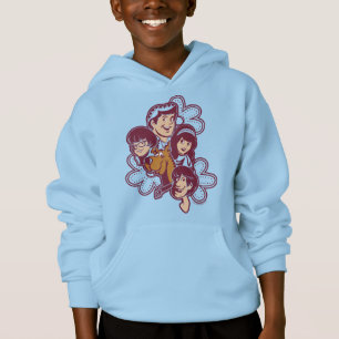 Paisely Flower Scooby-Doo and the Gang Hoodie