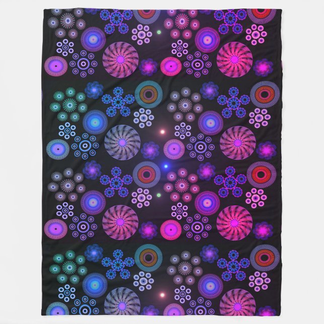 Paisley 6 fleecedecke (Vorderseite)