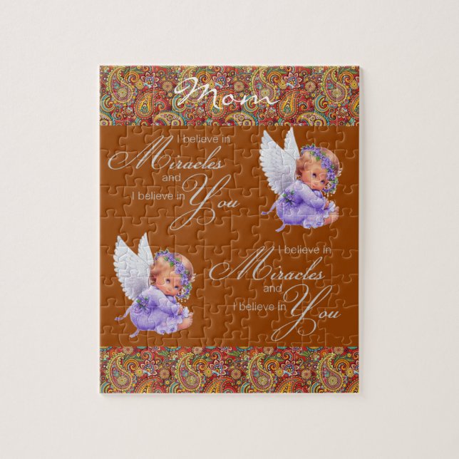 Paisley Angels Jigsaw Puzzle Daisy (Vertikal)