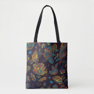 Paisley Aquarell: Blumenmuster