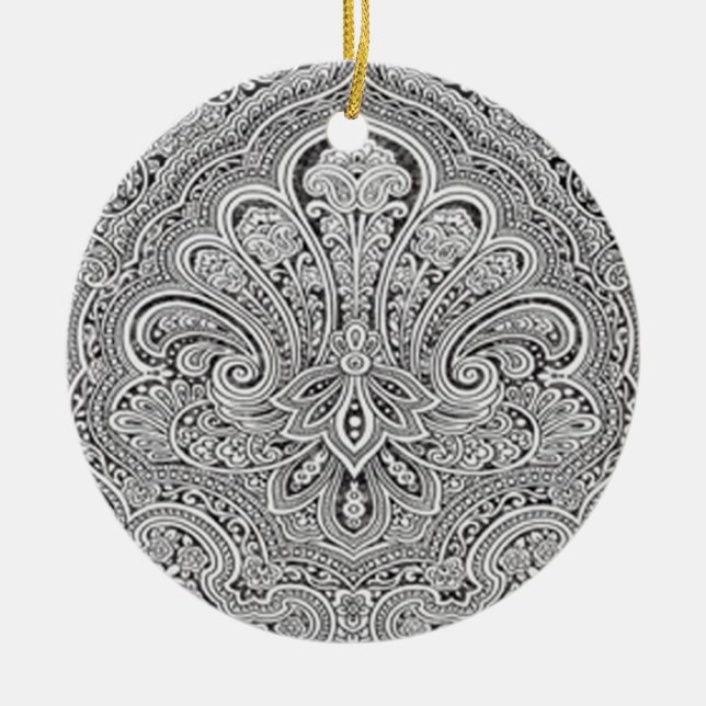 Paisley Art Ornament (Vorne)