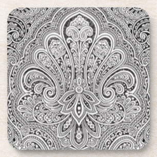 Paisley Art Untersetzer
