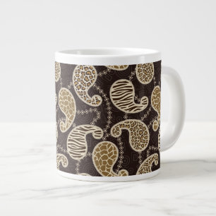 Paisley-Arthintergrund Jumbo-Tasse