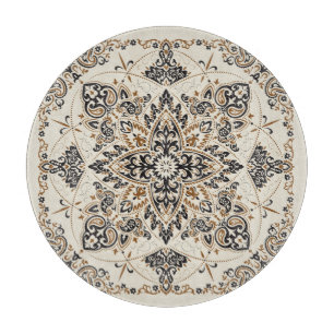 Paisley-Bandana-Druck Seidendesign Schneidebrett