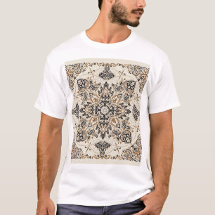 Paisley-Bandana-Druck-Seidendesign T-Shirt