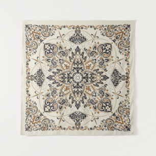 Paisley-Bandana-Druck Seidendesign Wandteppich