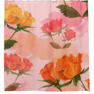 Paisley bandana Druck, Seidenschal Design. Duschvorhang