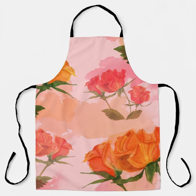 Paisley bandana Druck, Seidenschal Design. Schürze (Vorderseite)