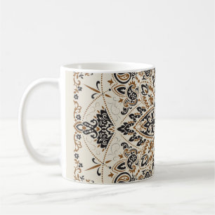Paisley Bandana Print Silk Design Kaffeetasse