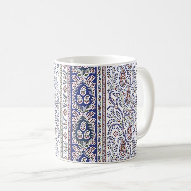 Paisley Bangalore Kollektion Kaffeetasse (VorderseiteRechts)