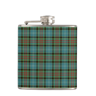 Paisley-Bezirktartan-angesagte Flasche Flachmann