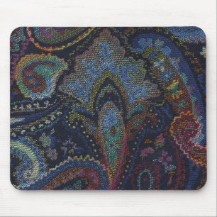 Paisley Blau Mousepad
