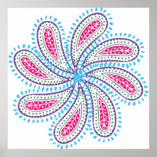 Paisley Blume Poster