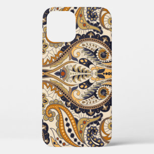 Paisley-Blumenmuster: Farbiges nahtloses Design Case-Mate iPhone Hülle