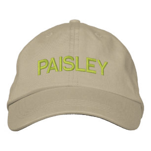 Paisley Cap Bestickte Kappe