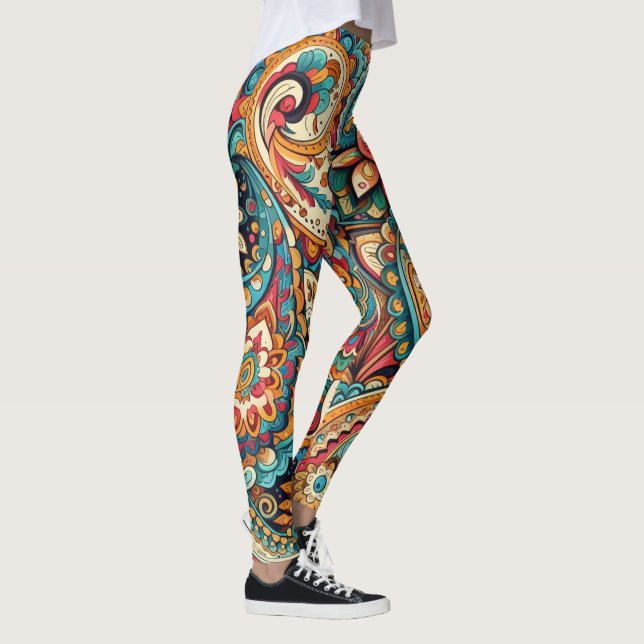 Paisley Chic Leggings (Rechts)