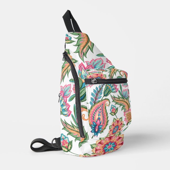 Paisley Crossbody Bag (Linke Seite)