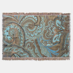 Paisley Damask - Blanket Decke