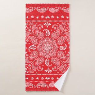 Paisley Design-1-Handtuch Badhandtuch Set