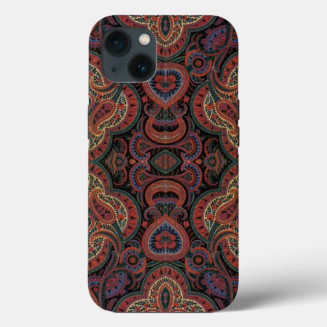 Paisley Design #4 bei SusieJayne Case-Mate iPhone Hülle (Rückseite)