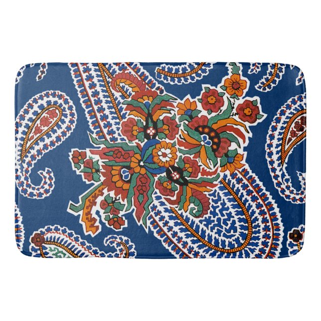 Paisley Design #6 bei SusieJayne Badematte (Vorderseite)