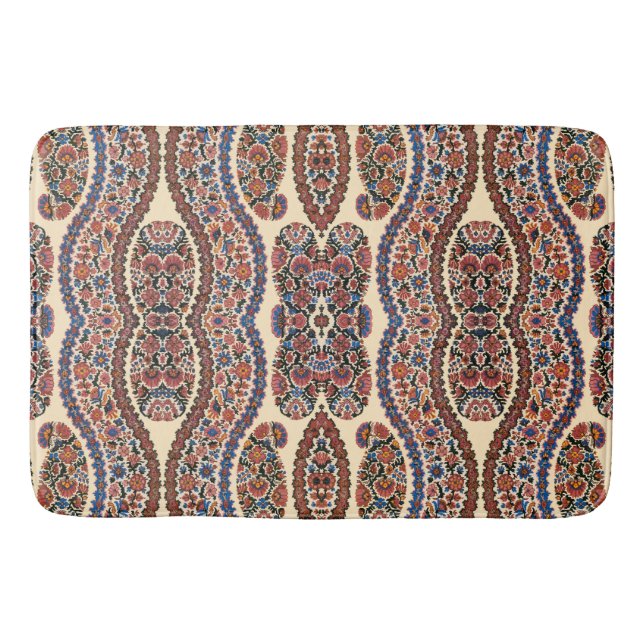 Paisley Design #7 bei SusieJayne Badematte (Vorderseite)