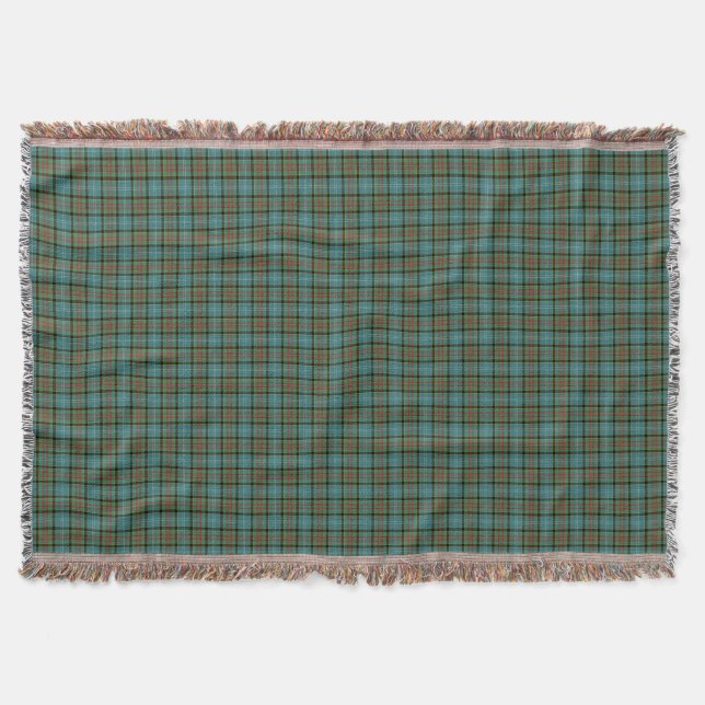Paisley District Tartan Throw Blanket Decke (Vorderseite)