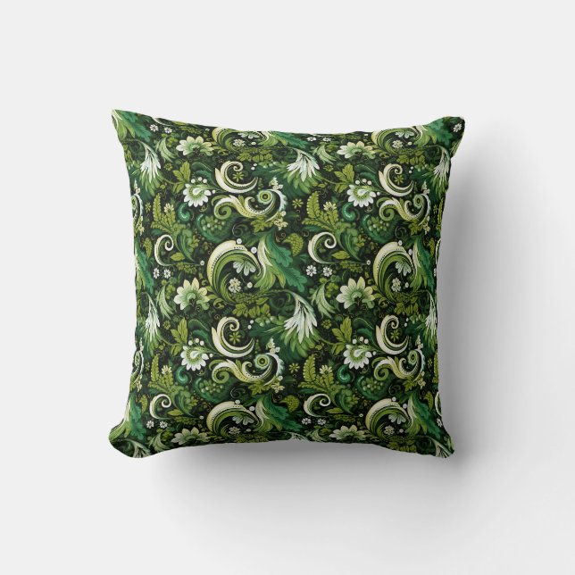 Paisley-Druck Kissen (Vorderseite)