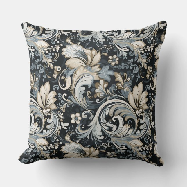 Paisley-Druck Kissen (Vorderseite)