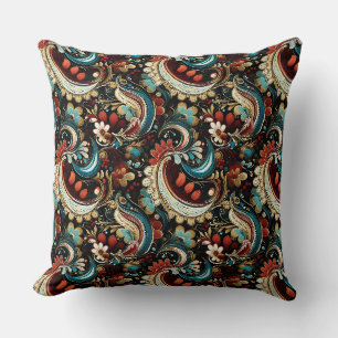 Paisley-Druck Kissen