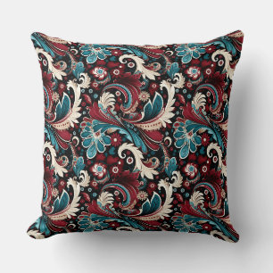 Paisley-Druck Kissen