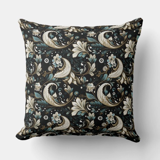 Paisley-Druck Kissen (Vorderseite)