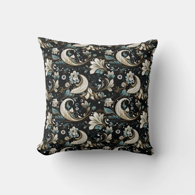 Paisley-Druck Kissen (Vorderseite)