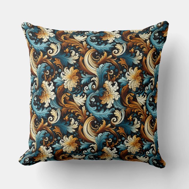 Paisley-Druck Kissen (Vorderseite)