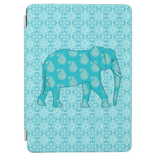 Paisley-Elefant - türkis und aqua case für iPad Air Hülle