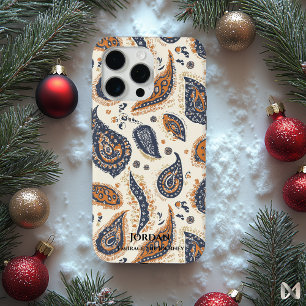 Paisley Eleganz – Künstlerische Fusion Weltweiter Case-Mate iPhone Hülle