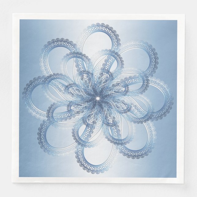 Paisley-Element. Serviette (Vorderseite)