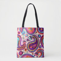 Paisley Floral Indian Seamless Ornament