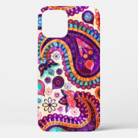 Paisley Floral Indian Seamless Ornament