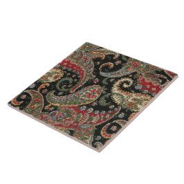 Paisley Fraktal Fliese