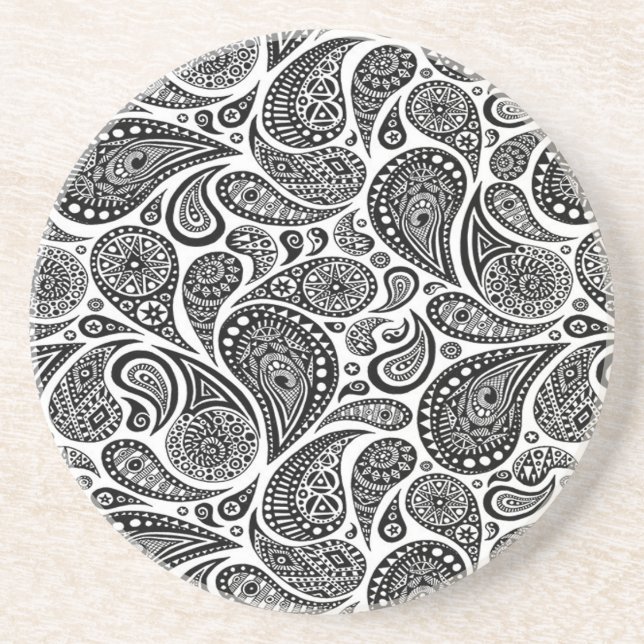 Paisley Getränkeuntersetzer (Vorne)