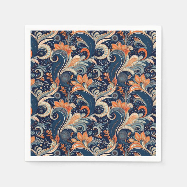 Paisley Honeysuckle Serviette (Vorderseite)