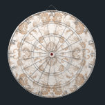 Paisley in Beige Ästhetik Moderne Tan Brown Dartscheibe<br><div class="desc">Paisley in Beige Ästhetik Moderne Tan Brown</div>