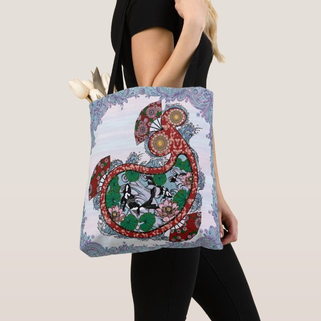 Paisley Koi Tote Bag (Von Nahem)