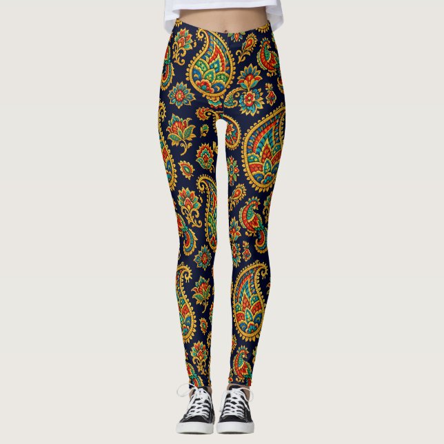 paisley  leggings (Vorderseite)
