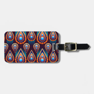 Paisley like Colorful Jewel Pattern Gepäckanhänger