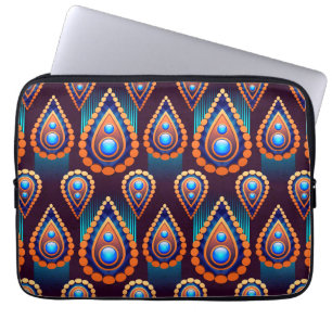 Paisley like Colorful Jewel Pattern Laptopschutzhülle